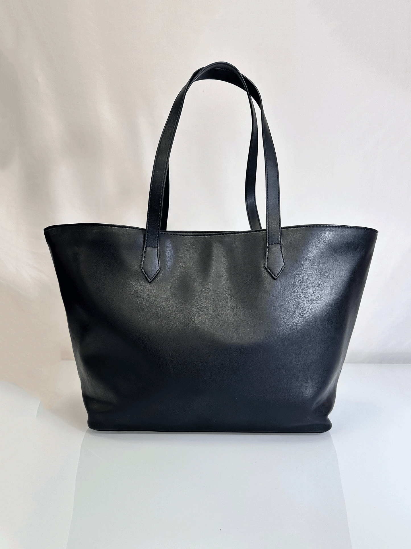 GAELLE PARIS SHOPPER MATELLASSE IN ECOPELLE CON PATCH