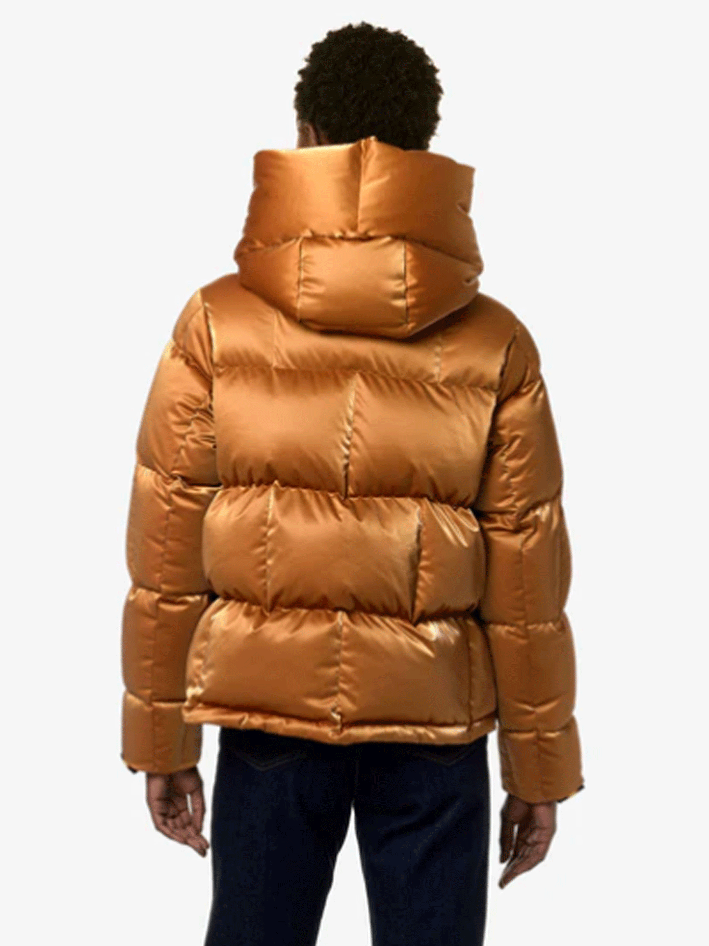 K-WAY GIACCA DONNA BRIELIN HEAVY BRICK-LIKE QUILTED