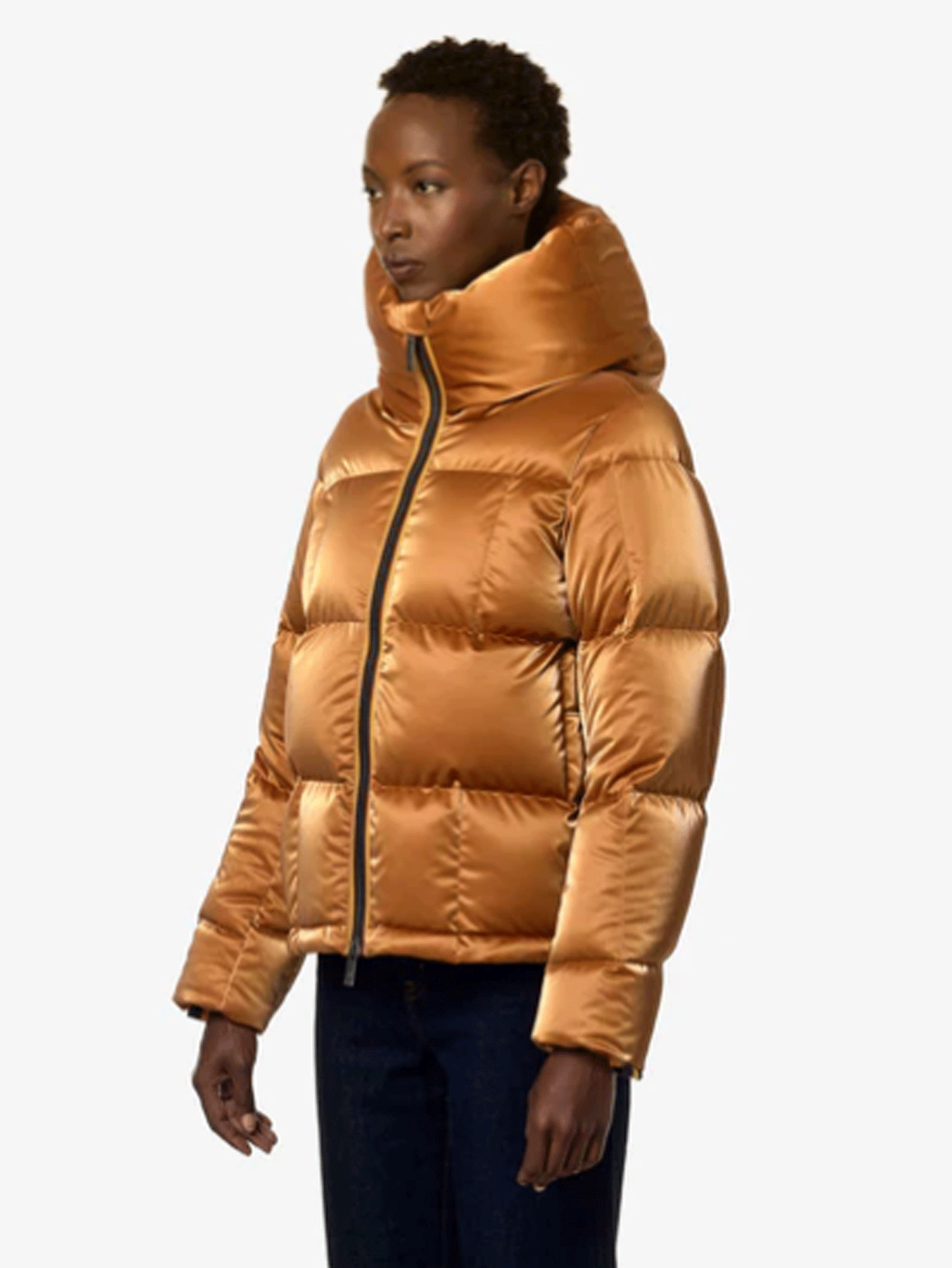 K-WAY GIACCA DONNA BRIELIN HEAVY BRICK-LIKE QUILTED