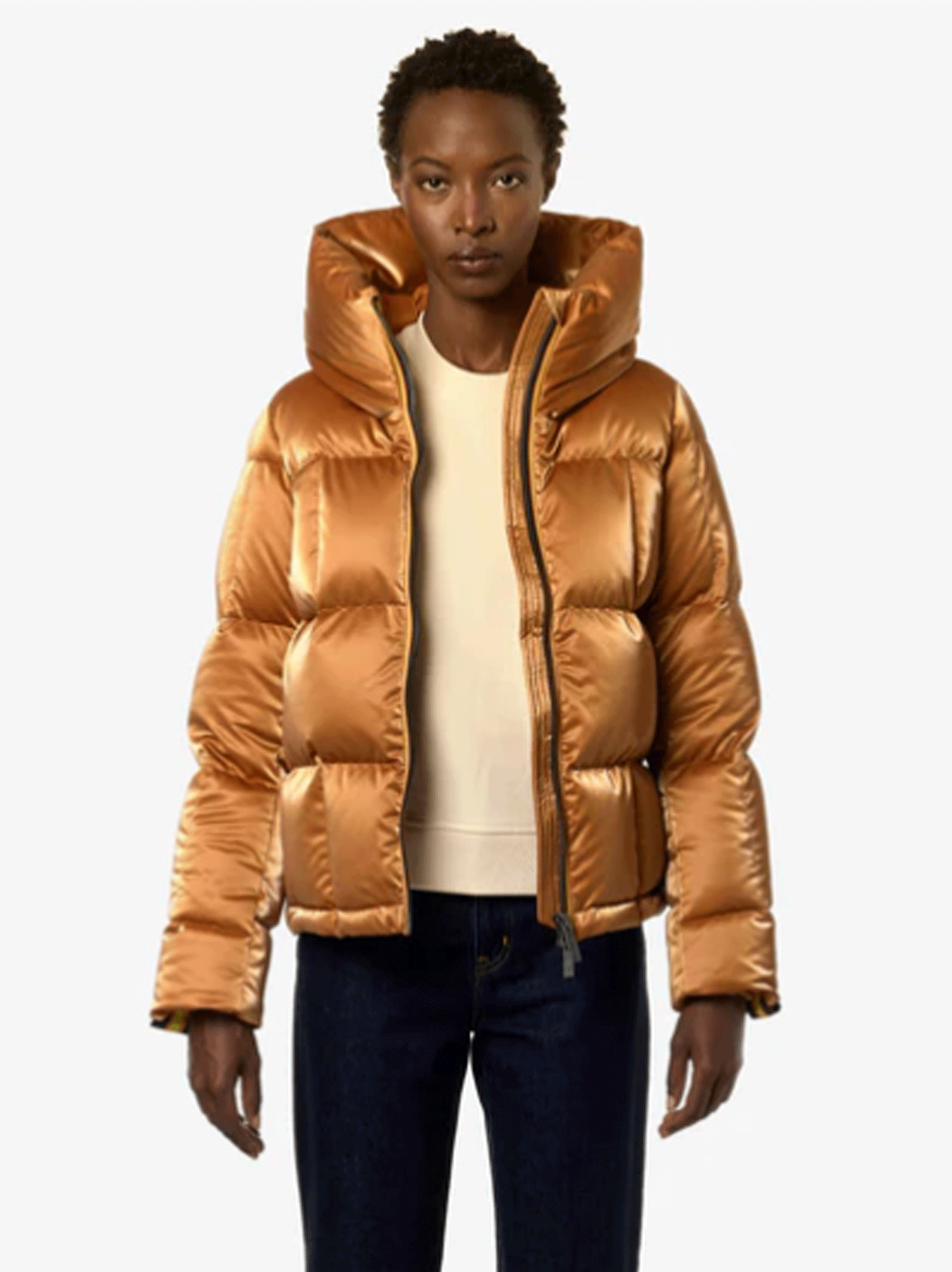 K-WAY GIACCA DONNA BRIELIN HEAVY BRICK-LIKE QUILTED