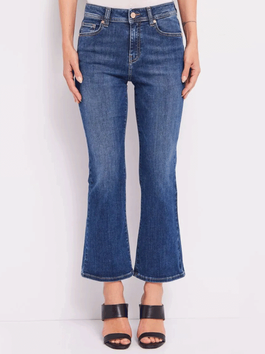 GAUDI JEANS FLARE CROPPED