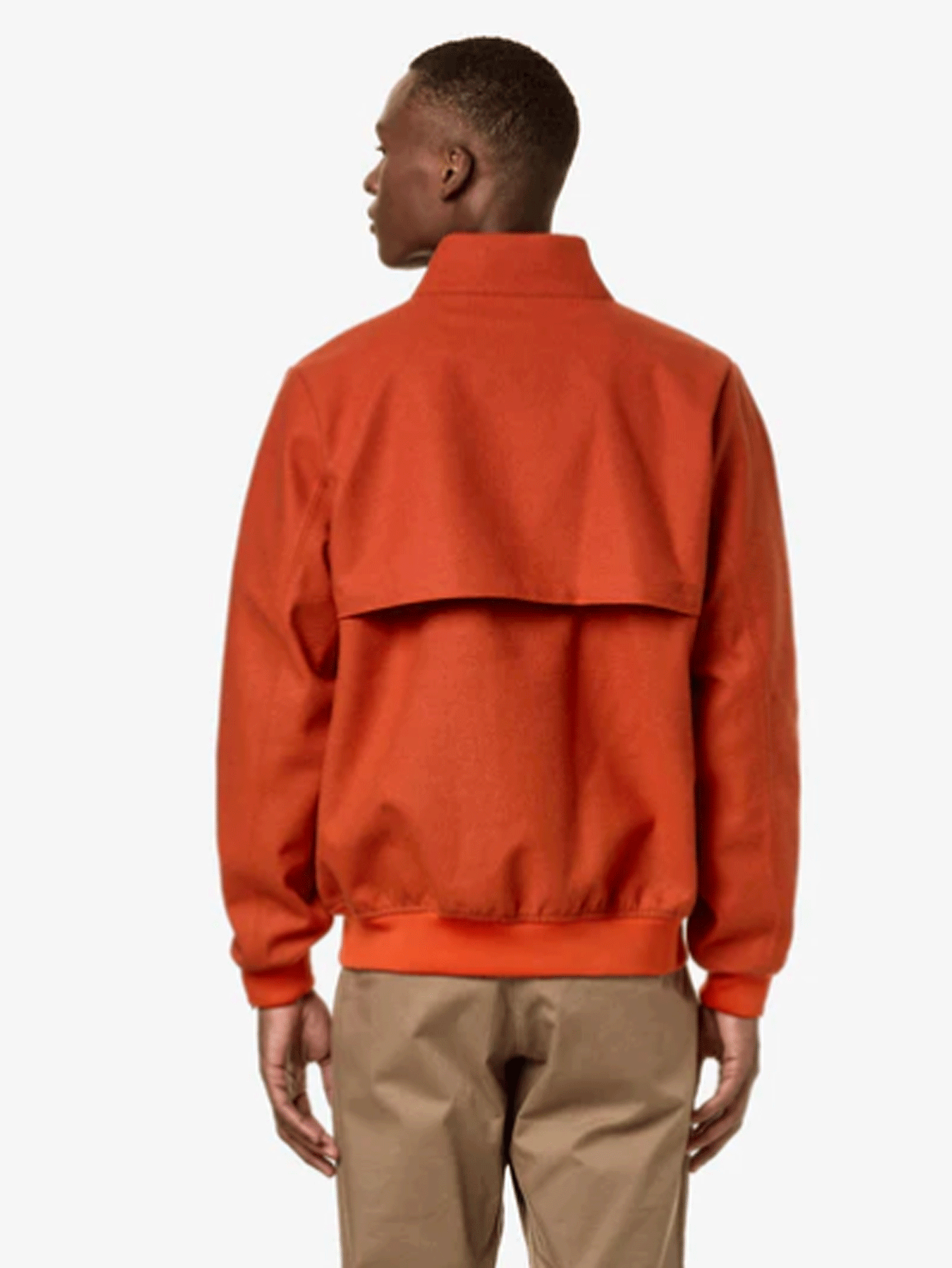 K-WAY JACKETS UOMO LONDEL MELANGE WOOL 2L