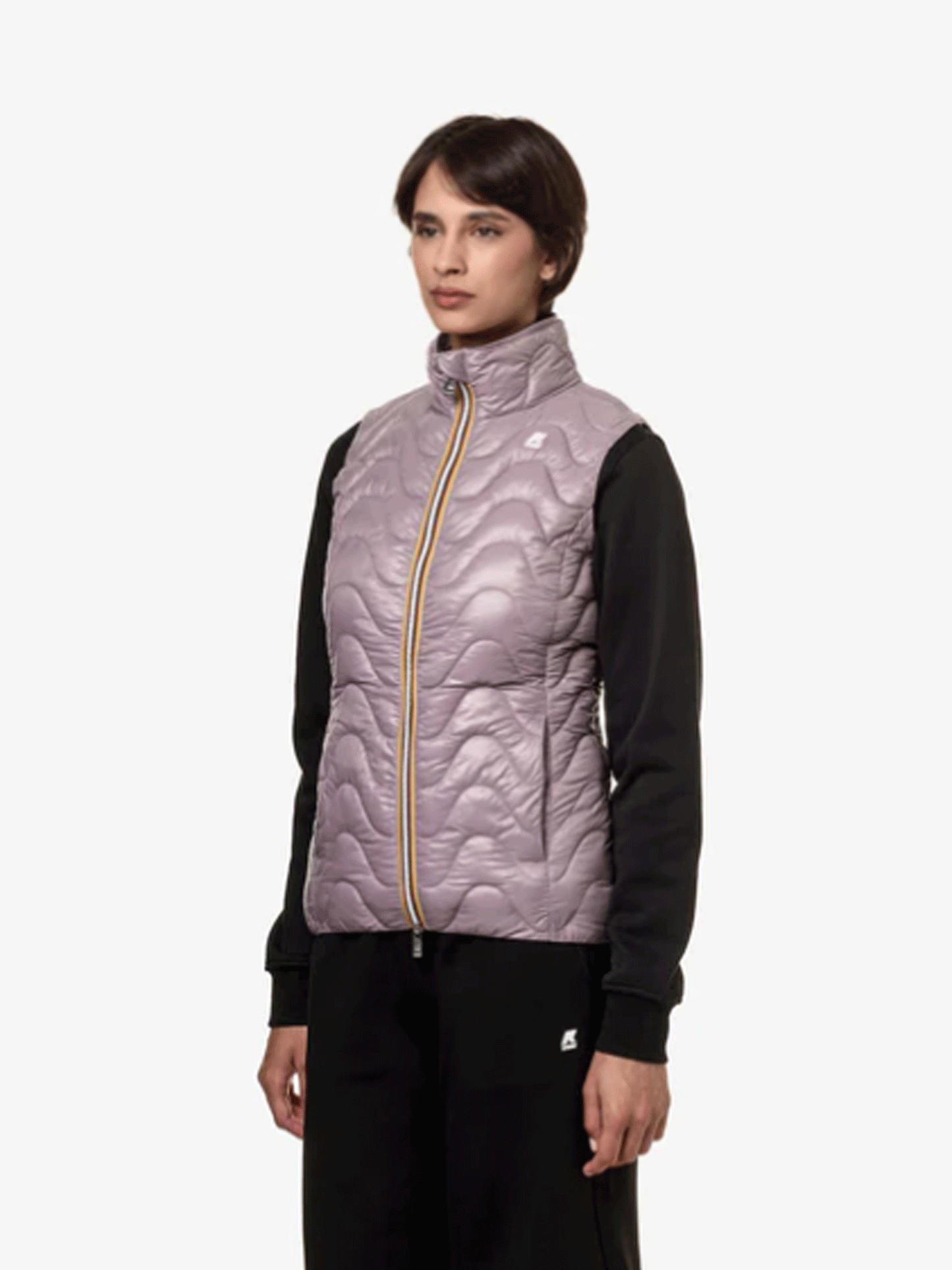 K-WAY GILET DONNA VIOLE ECO WARM