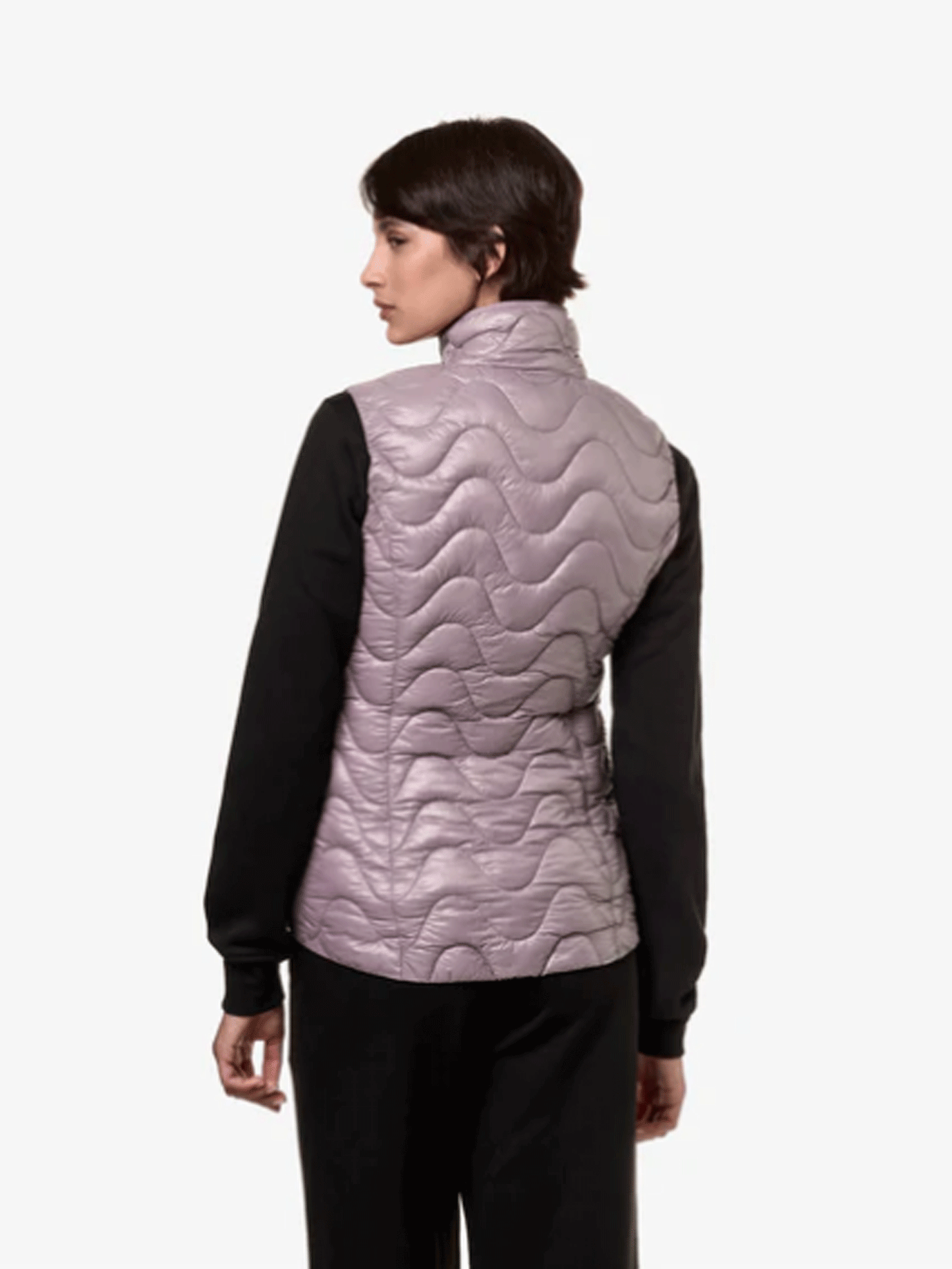 K-WAY GILET DONNA VIOLE ECO WARM