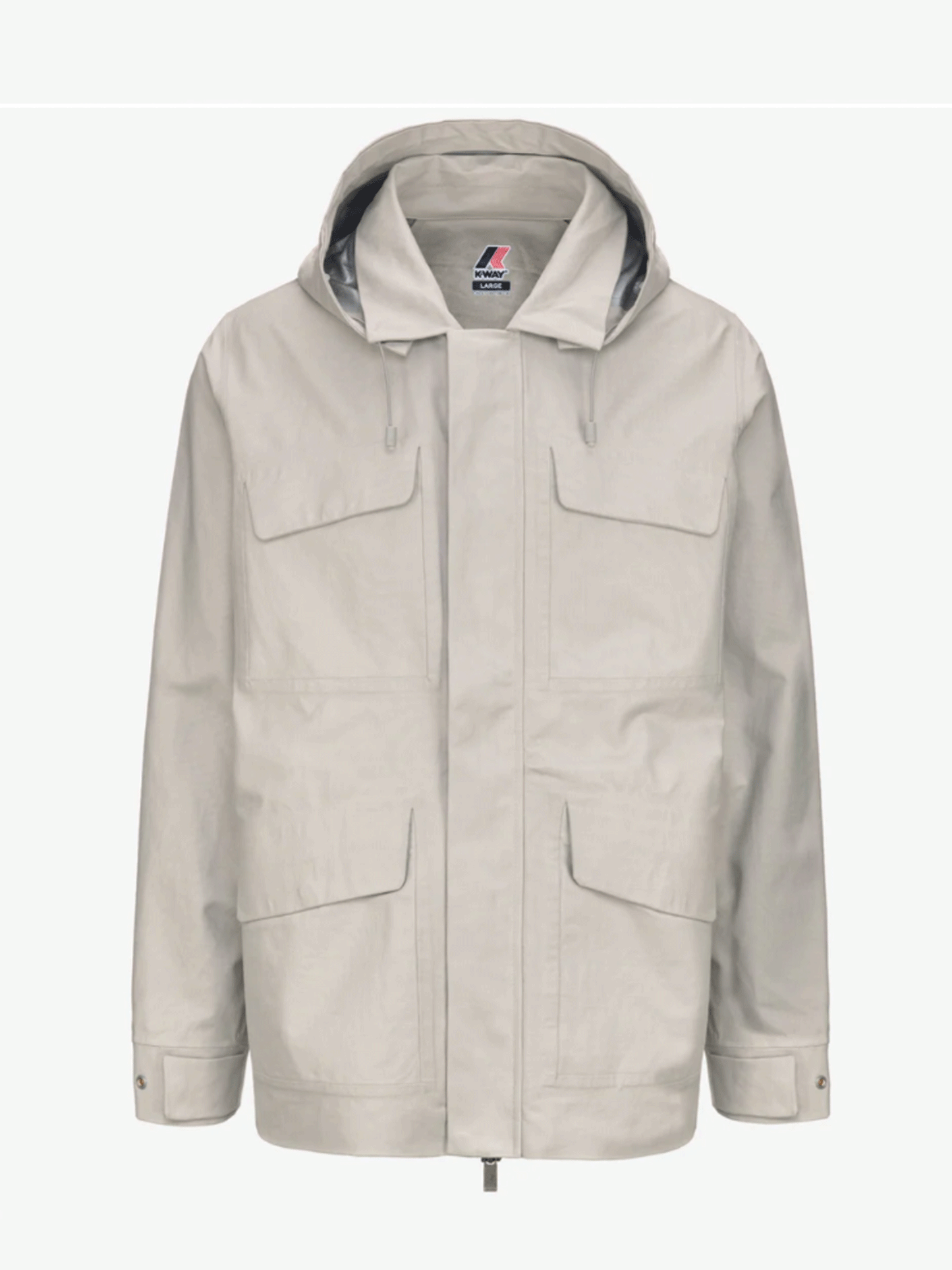 K-WAY JACKETS UOMO ERHAL LINEN BLEND 2L