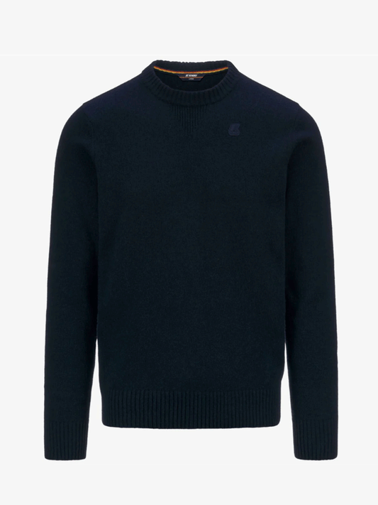 K-WAY MAGLIONE DA UOMO SEBASTIEN LAMBSWOOL