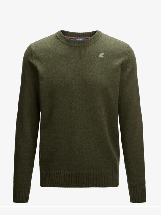 K-WAY MAGLIONE DA UOMO SEBASTIEN LAMBSWOOL