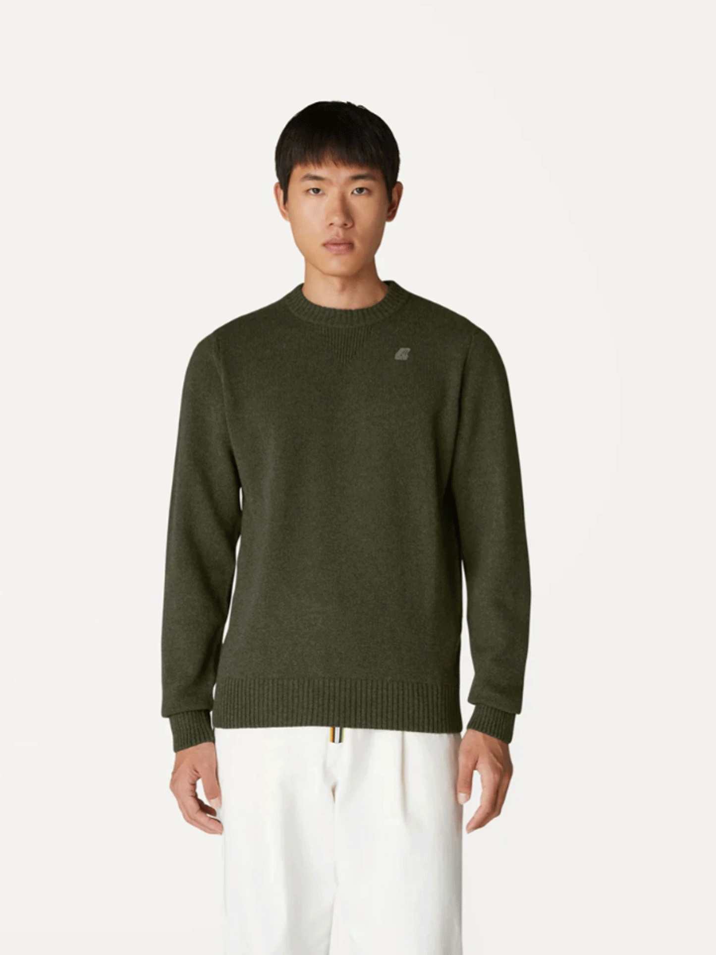 K-WAY MAGLIONE DA UOMO SEBASTIEN LAMBSWOOL