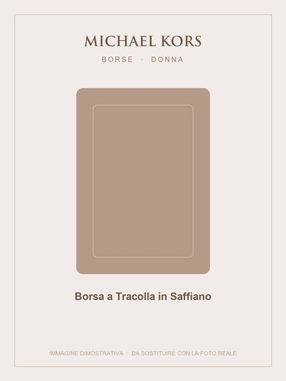 MICHAEL KORS Borsa a Tracolla in Saffiano — Cuoio