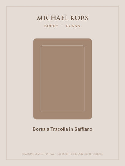 MICHAEL KORS Borsa a Tracolla in Saffiano — Cuoio